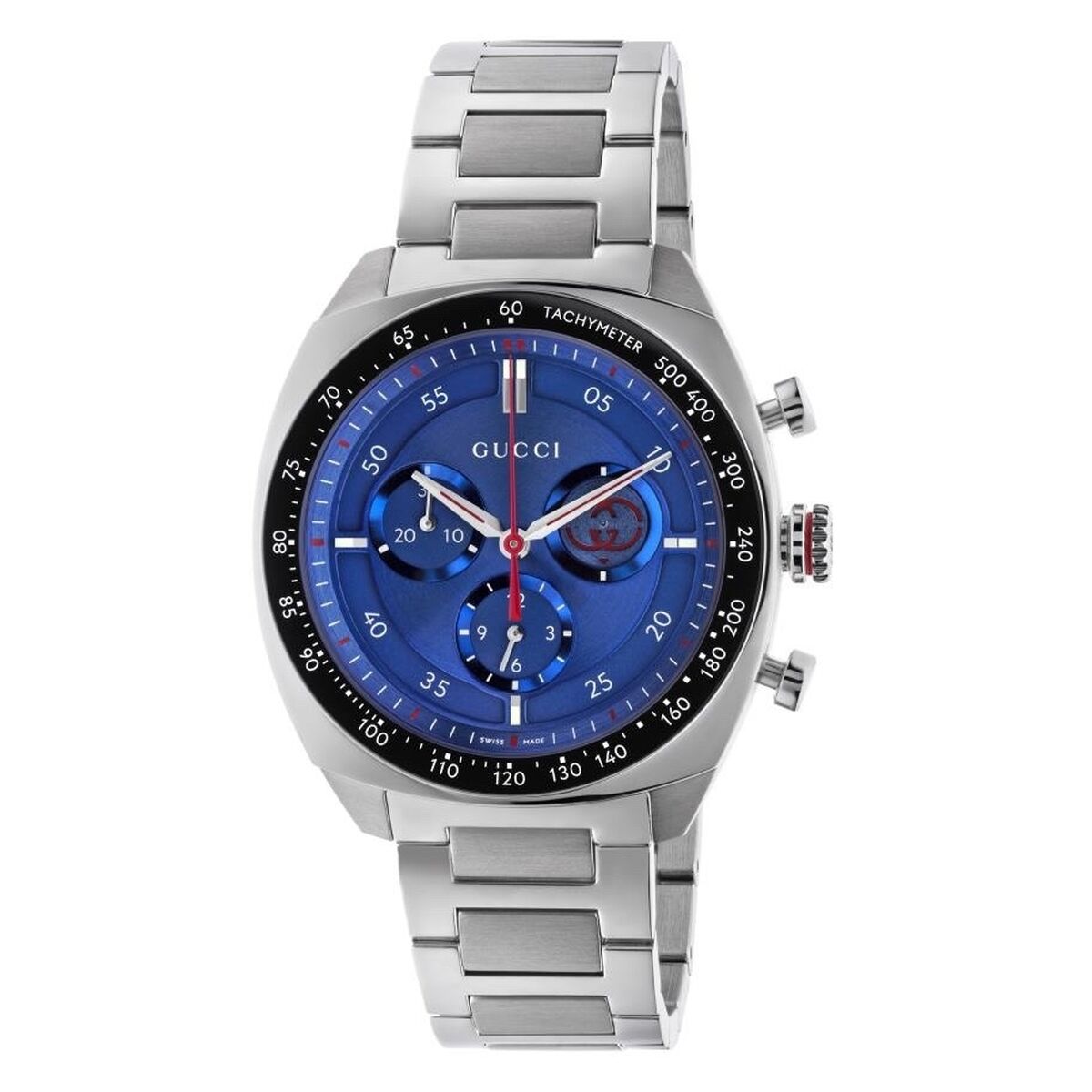Ceas Bărbați Gucci YA142317 Argintiu
