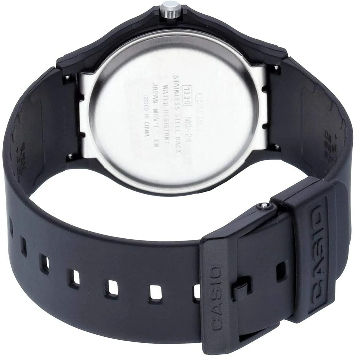 Ceas Bărbați Casio MQ-24-7BLLEG Alb Negru