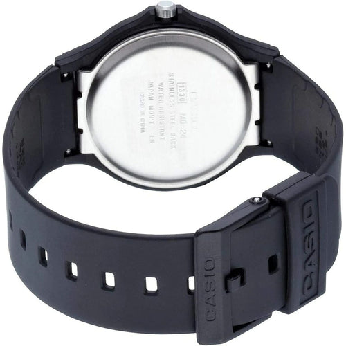 Ceas Bărbați Casio MQ-24-7BLLEG Alb Negru