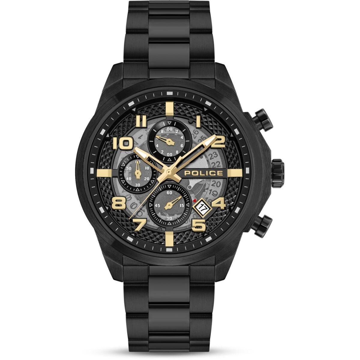Ceas Bărbați Police PEWGK0053902 Negru