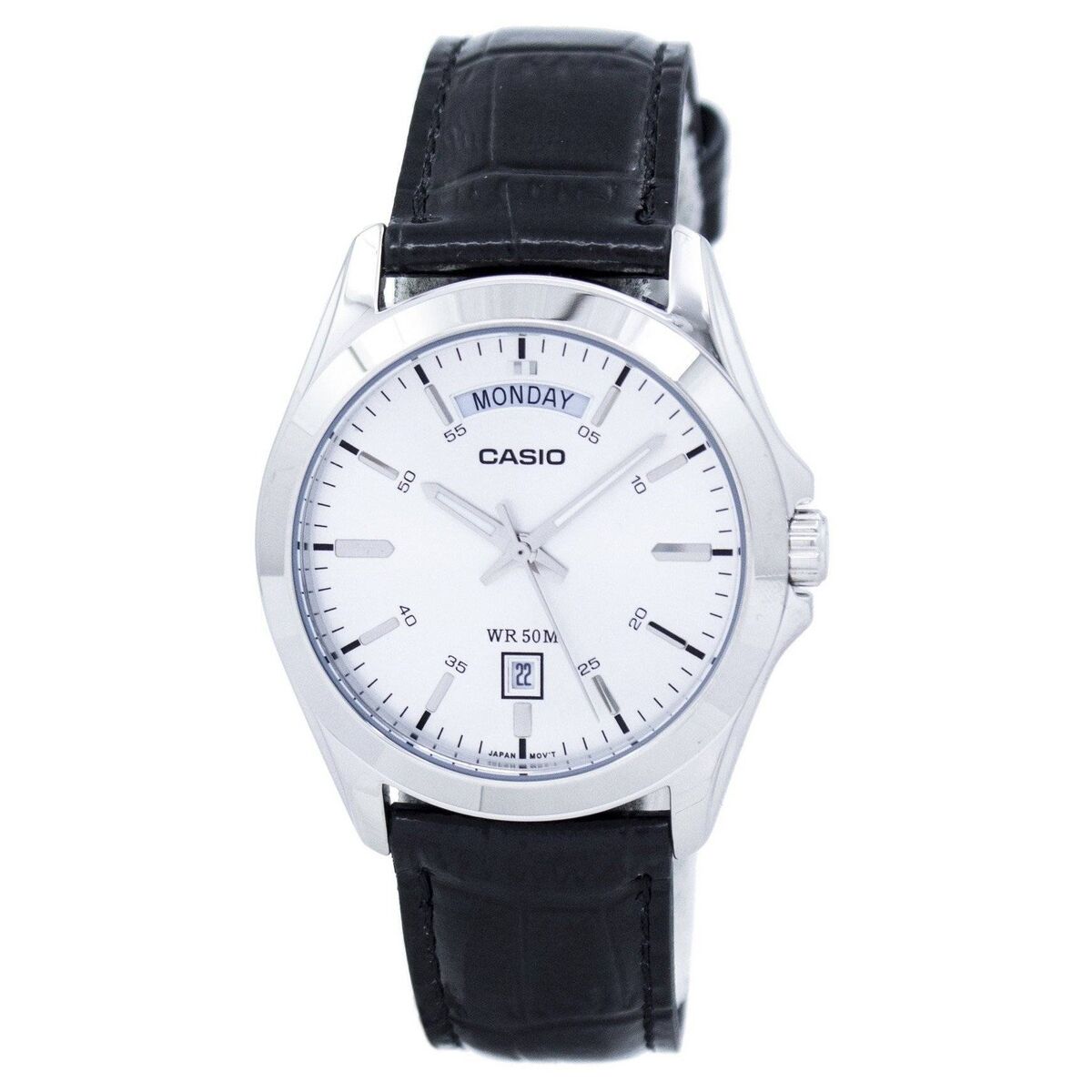 Ceas Bărbați Casio DAY DATE Negru (Ø 40 mm)