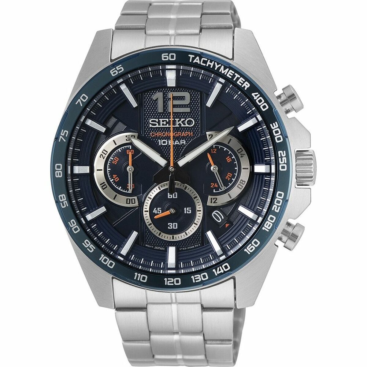 Ceas Bărbați Seiko SSB345P1 (Ø 44 mm)