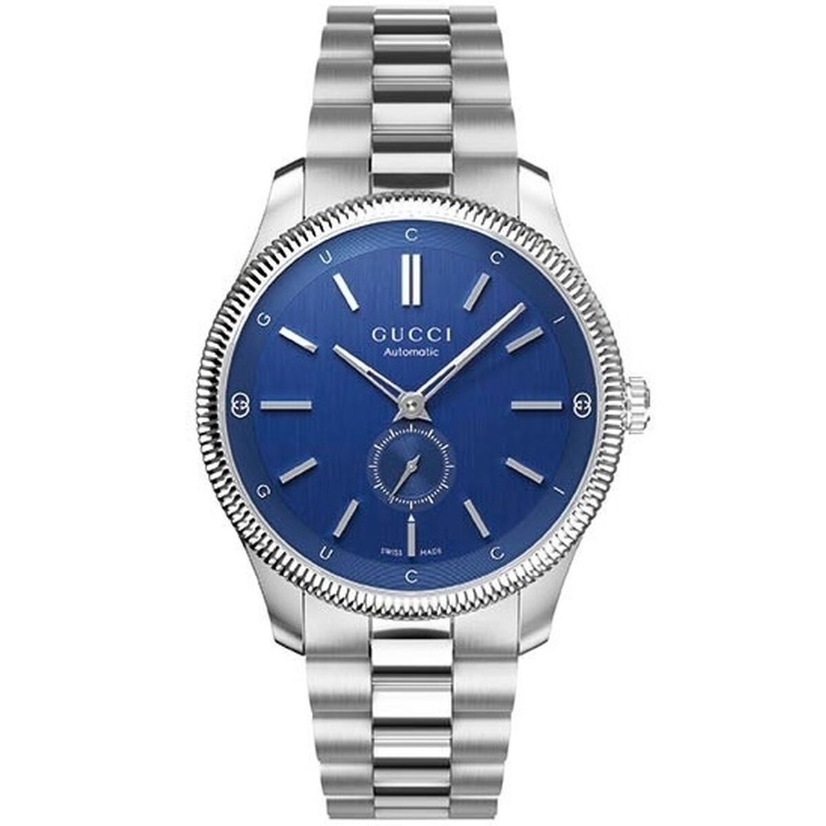 Ceas Bărbați Gucci G-TIMELESS SLIM Argintiu
