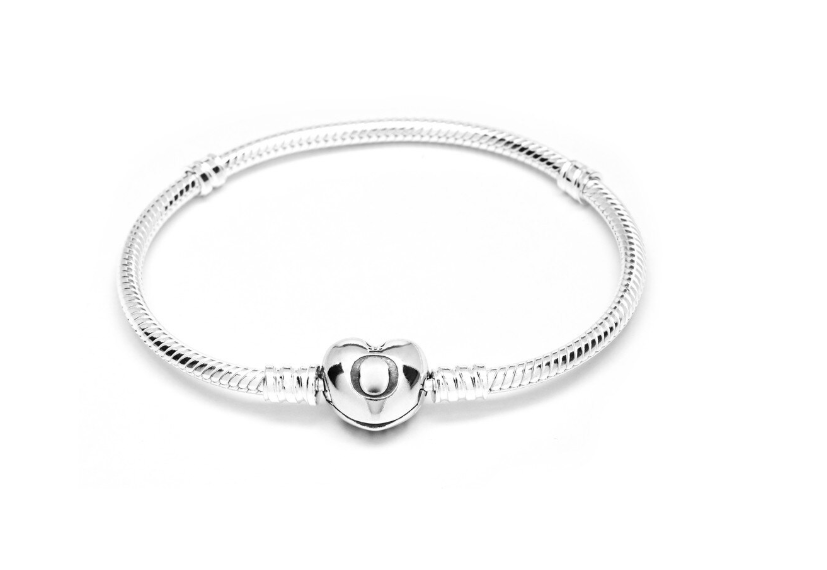 Brățară Damă Pandora HEART CLASP SNAKE CHAIN BRACELET